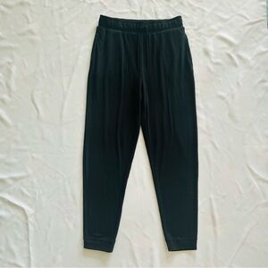 NWOT Victoria’s Secret PINK Medium Black Waffleknit Sleep Pants Pockets Pajamas